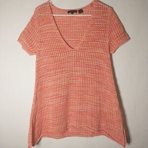 Jeanne Pierre Multicolor knit sweater size large